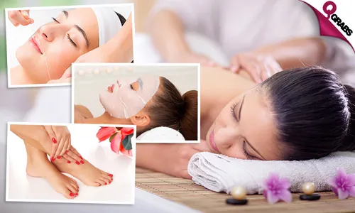 Killer Beauty Deal: Face Mask + Hair Mask + Threading + Massage + Mani-Pedi with Color + Blow-Dry!